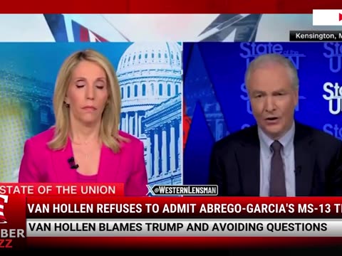 Van Hollen Refuses To Admit Abrego-Garcia's MS-13 Ties