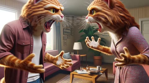 Cat is being bullied at home🥺