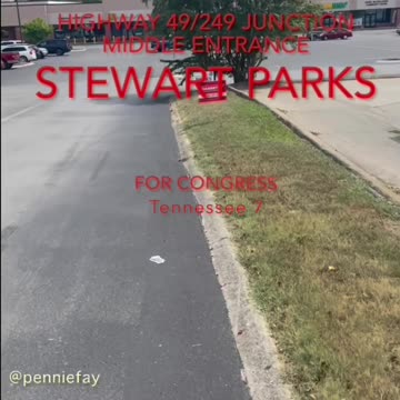 TN7- Cheatham County Stewart Parks for Congress Signs