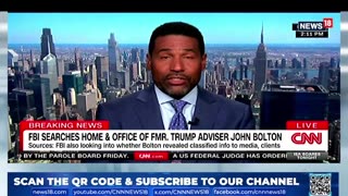 LIVE | Former Trump Adviser John Bolton Returns Home After FBI Raid | Trump News | US News | N18G
