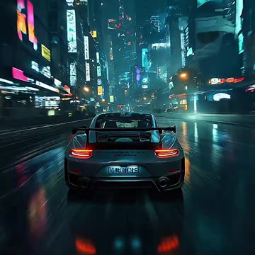 #livewallpaper4k #cyberpunkcity #futuristiccar #neonvibes #fpvvideo #cinematicedit #porscheambientli