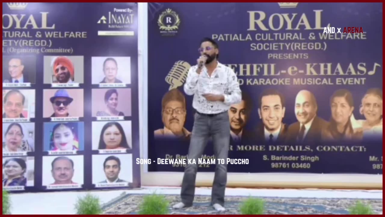 Vikramjeet Performs “Deewane Ka Naam To Poochho” (Live at AND × ARENA)