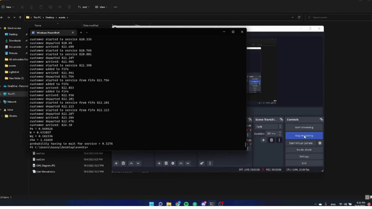Student Work(Project) | COP 4634 Programming Demo - Data Structures & Algorithms II | UCF Orlando