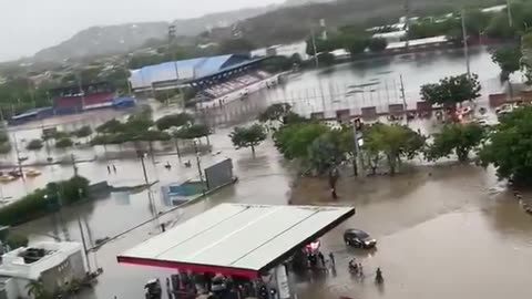 Inundación en Santa Marta
