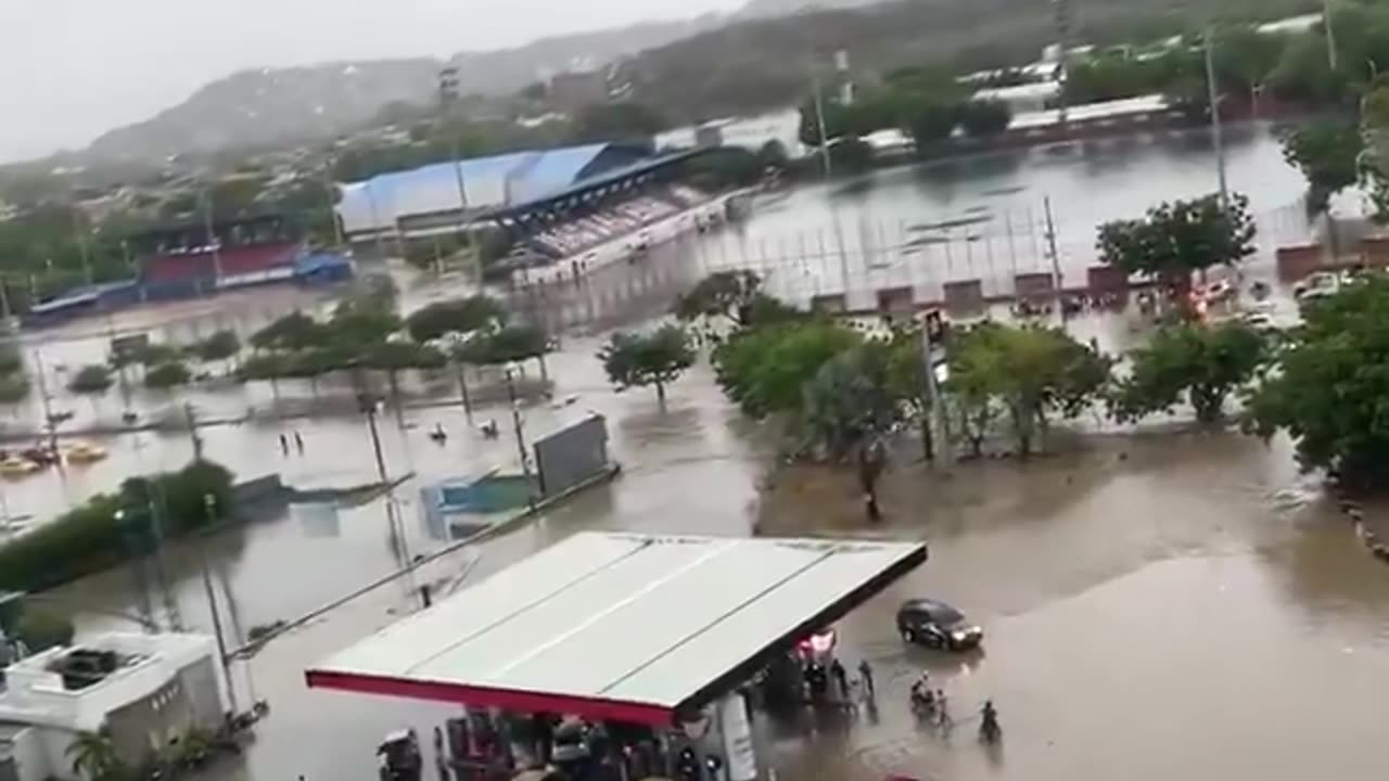 Inundación en Santa Marta