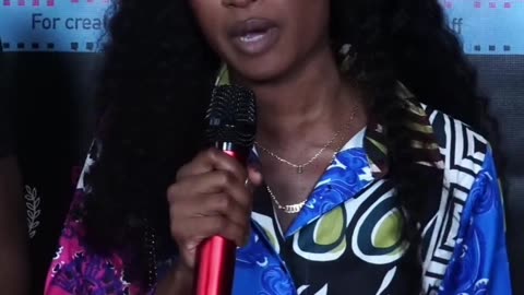 Iyana Halley at Urban Film Festival Inspiring The Youth!