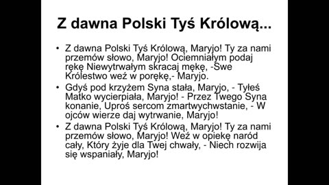 Matko Boska Krolowo Polska - 4 Piosenki