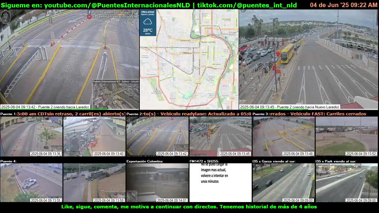Puentes Internacionales NLD (Youtube / TikTok)