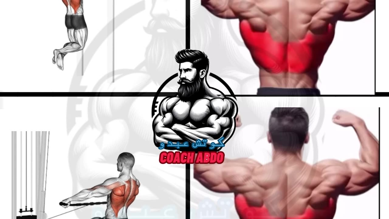 🔥 أفضل تمارين الظهر والجناح لبناء عضلات قوية وعريضة | Best Back & Lats Workout 💪