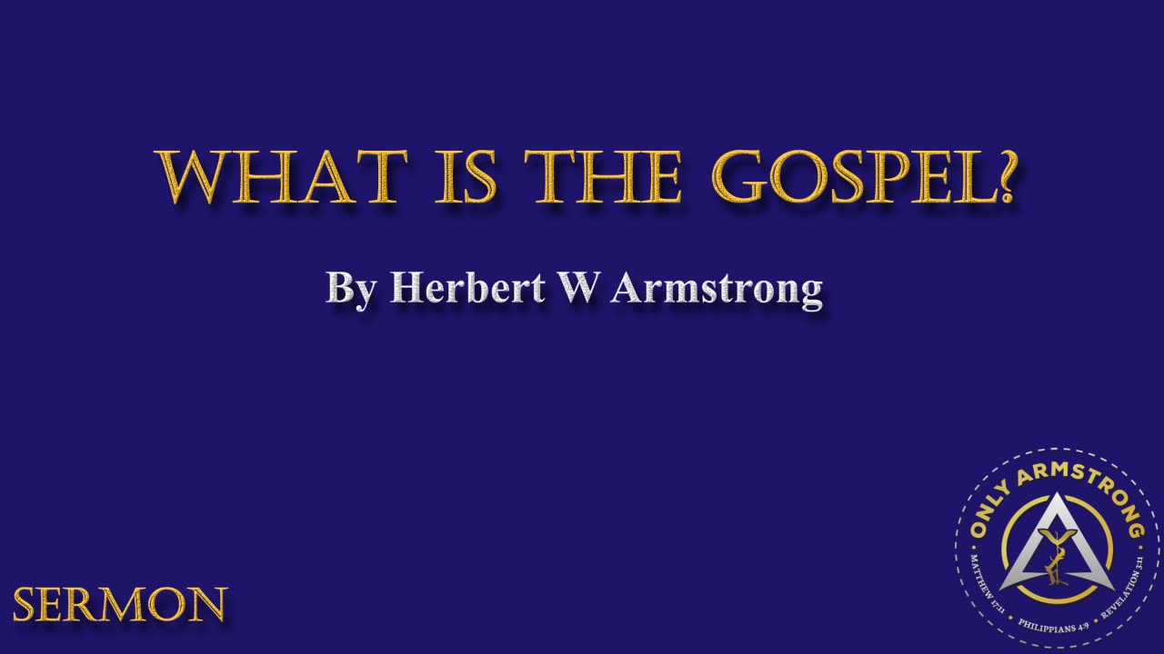 What is the Gospel- F.O.T. '75