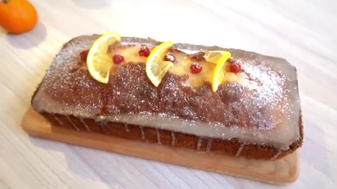 Lemon Sponge Cake Recipe / Delicious Tea Dessert Recipe