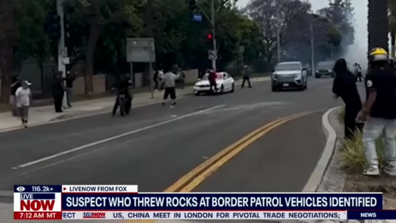 ELPIDIO REYNA Has Been Identified At The Rock Thrower During Anti-ICE Protest In Paramount