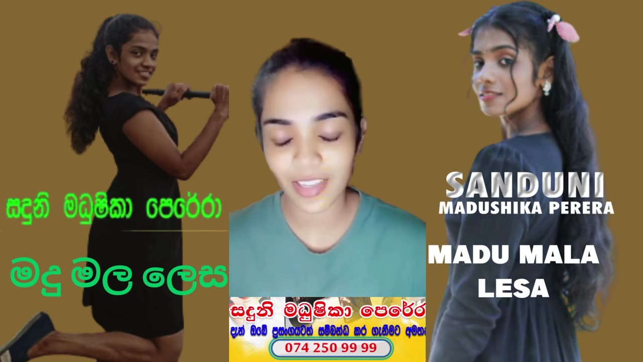 Sanduni Madhushika Perera | මදු මල ලෙස | Madu Mala lesa