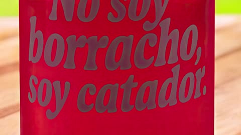 ¿Eres un experto en bebidas? Este vaso es para ti. No soy borracho, soy catador. #bebidas #catador