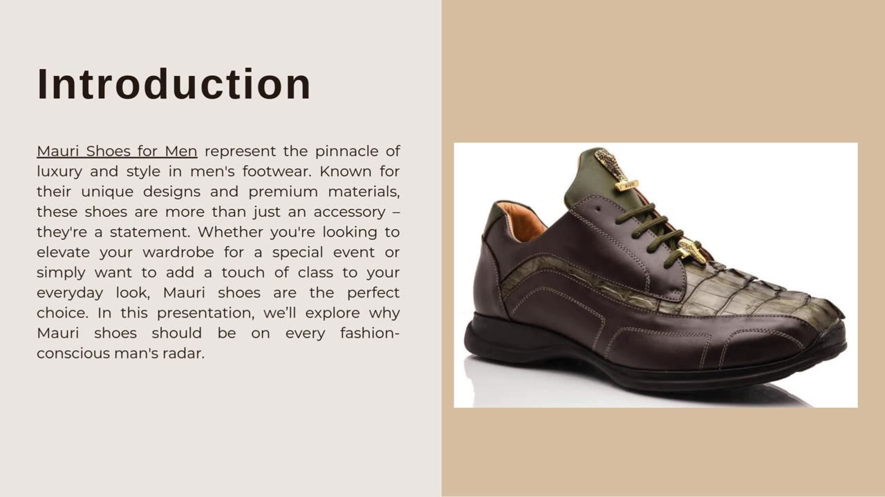 Top Reasons to Add Mauri Shoes to Your Wardrobe