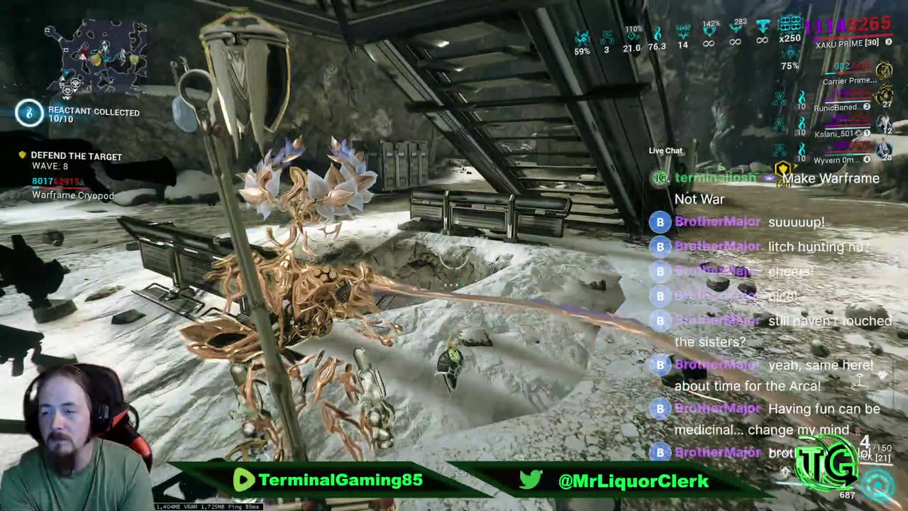 Terminal Gaming - Warframe & BS