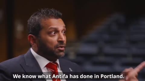 Patel: 'Treasury & banks tracking Antifa TERROR org's backers & networks — prosecutions INCOMING'