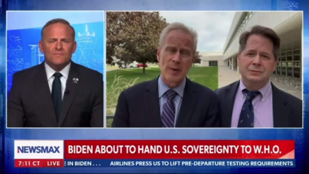 Dr Peter McCullough™, Author Historian John Leake Push Back Against WHO on Grant Stinchfield NewsMax