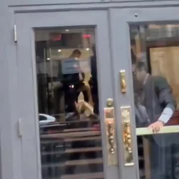 Security staff at the Egyptian Embassy in New York dragged pro-Hamas protesters inside and beat them