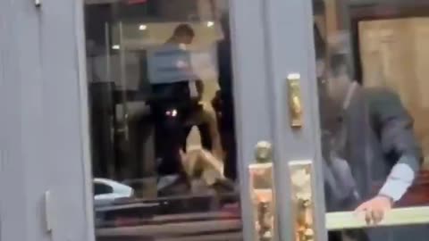 Security staff at the Egyptian Embassy in New York dragged pro-Hamas protesters inside and beat them