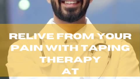 Taping Therapy – Natural Pain Relief at Sri Sai Physiotherapy