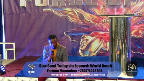 FORCE OF FAITH LIVE SUNDAY SERVICE WITH APOSTLE FORTUNE
