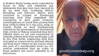 Marty Leeds Removes Video and Issues Retraction