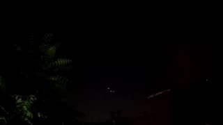 Iranian defensive attempts against the air force attack in Tabriz