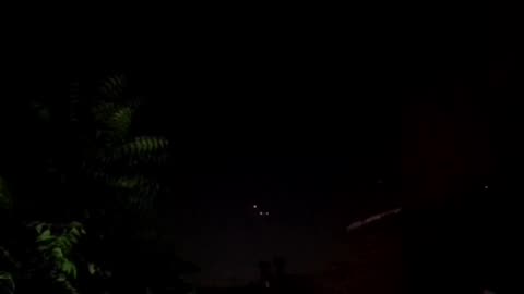 Iranian defensive attempts against the air force attack in Tabriz
