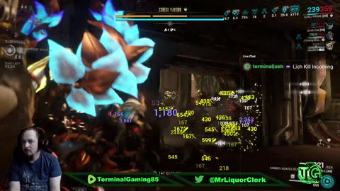 Terminal Gaming - Warframe Lich and RailJack