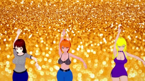 MMDxKoikatsu golden ft helen natalie and christy