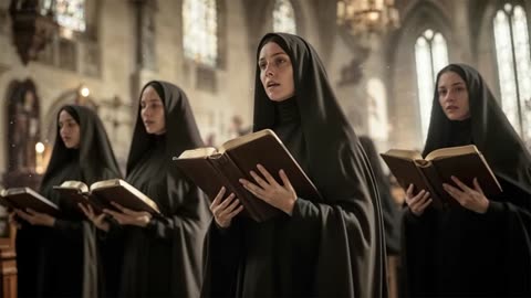 Gregorian Chants from Monastery the Hymn of Benedictine Nuns Sacred Choir Music