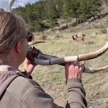 This antler flute makes a wonderful sound for their former owners.