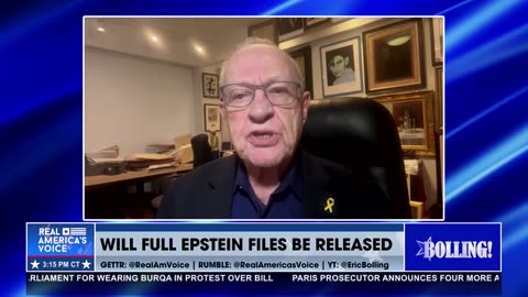 ALAN DERSHOWITZ: RELEASE ALL THE FILES