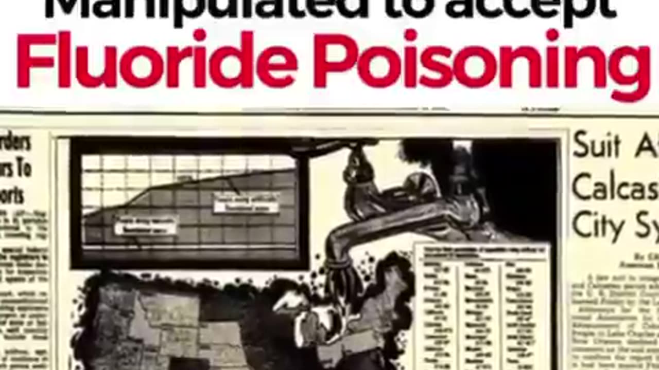 Mais sobre o flúor! Como as pessoas foram manipuladas?