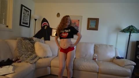 Red shorts