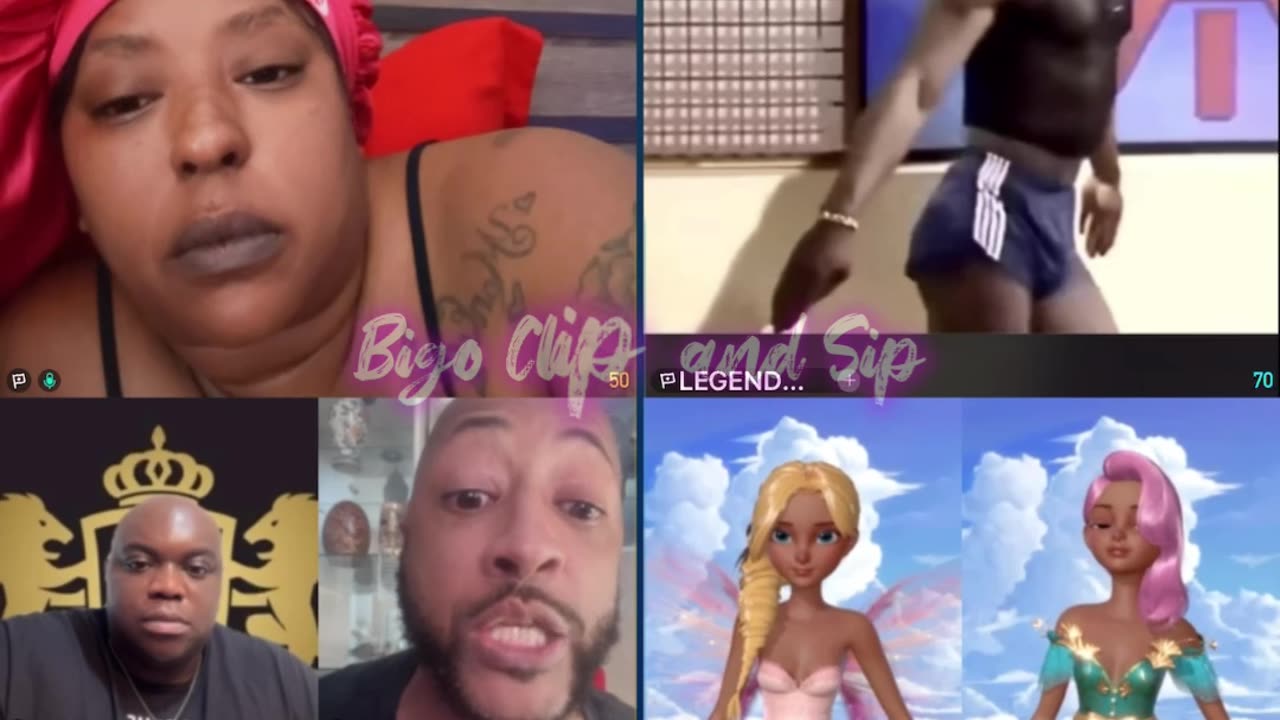 Team PK PrinceJay vs Grandma D Gucci Karamel TomiKay TrinaB 6/11/25 #bigoclipandsip