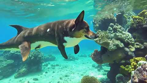 Awesome DogDolphin!! #fyp #dog #cute #cutedog #viral
