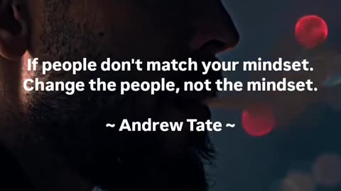 If people don't match your mindset. Change the people, not the mindset.