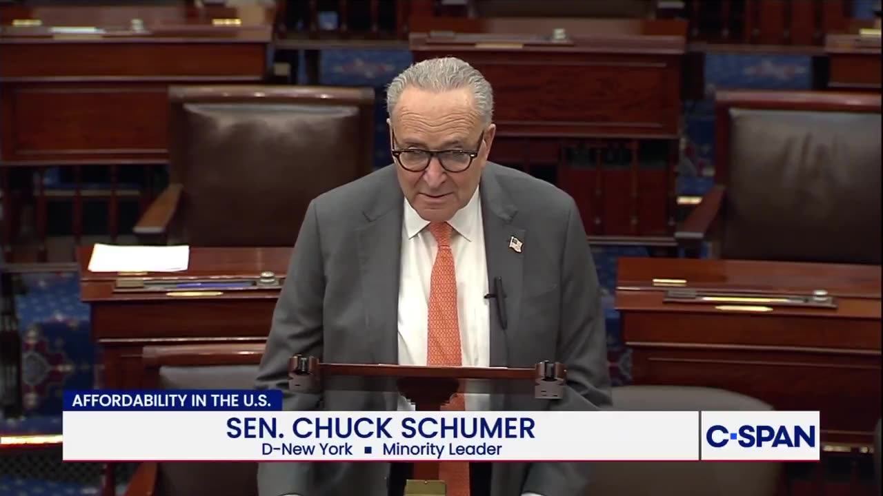 Sen. Schumer: “It takes a special kind of delusion to tell parents to buy their kids fewer