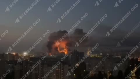 Zhulyany Airport in Kiev Under Fire From Russian Missiles and Drones