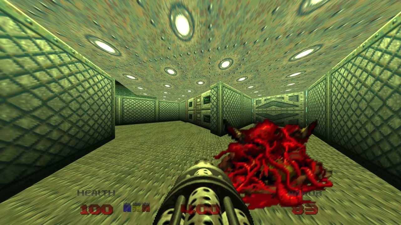 Doom 64, Just for Fun, pt.2 (Level 3 "Main Engineering")