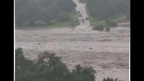 Timelapse of Flooding in Central Texas