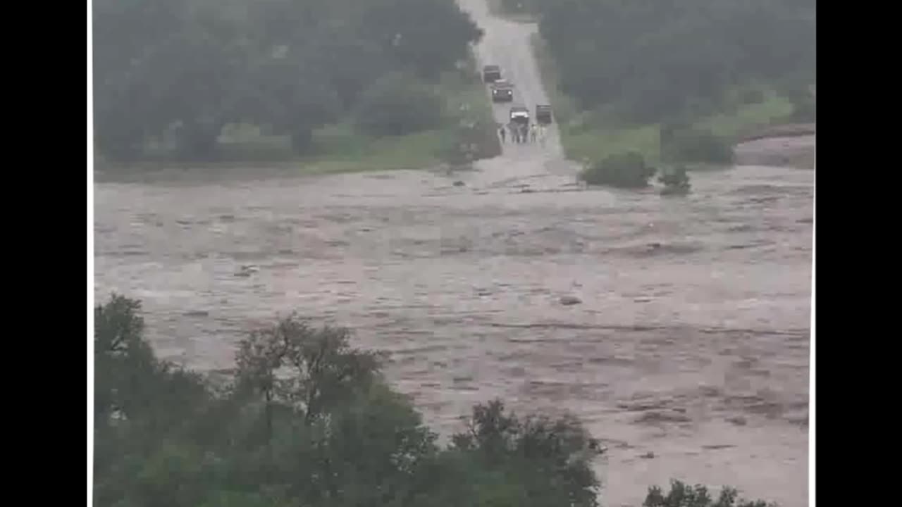 Timelapse of Flooding in Central Texas