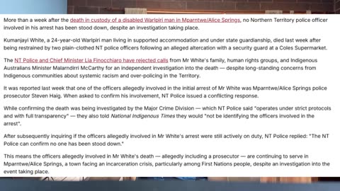 Another Death in Custody