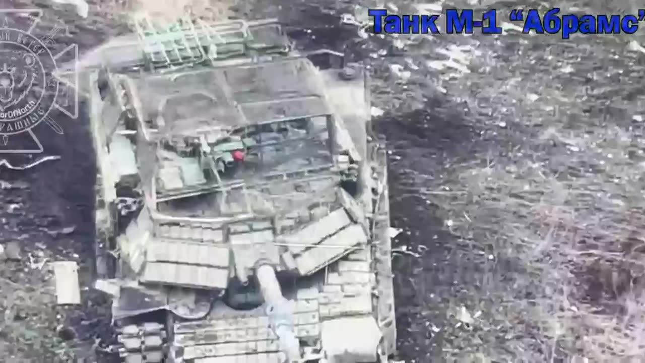 🇷🇺🇺🇦Another Abrams was destroyed on the border of the Belgorod region