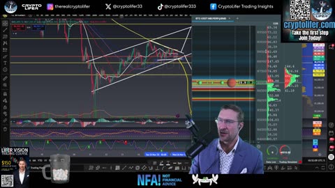 Bitcoin Live Trading: BTC Waiting for THIS! Jobless Data Down? Stocks FLYING EP1835