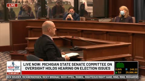 ELECTION FRAUD ⚡Michigan State Senate hearing eyewitness testimony