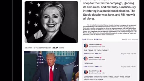 “The biggest political scandal in the HISTORY of our country & [They] Got Caught...