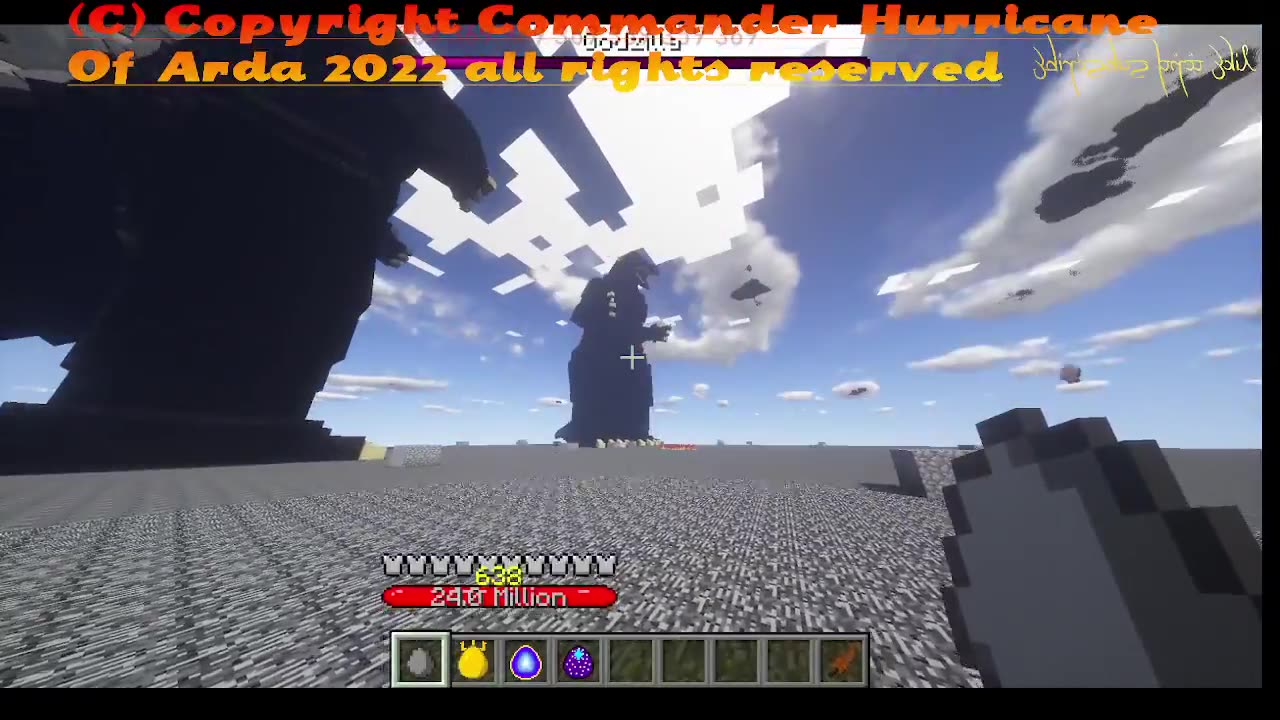 Minecraft Mob Battle Legends Godzilla vs windigo & ursa major